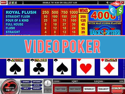 Video Poker van casinobonussen.org
